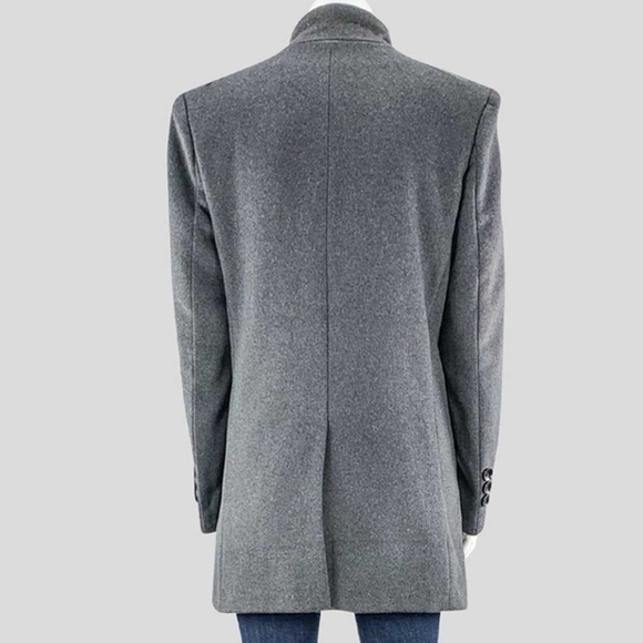 Jianyi Wool Grey Coat – Medium - Picture 3 of 3